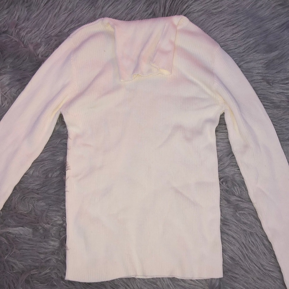 Gap turtleneck white sweater